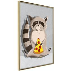 Arkiio Affisch Gourmand Raccoon [Poster] 20x30 Poster